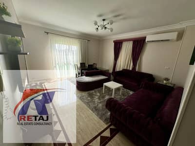 شقة مفروشة للإيجار أمام مدرسة أخناتون بالشويفات 140م + روف مجهز