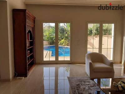 Villa for a bargain price in a compound in front of Open Air Mall Madinaty with a very unique layout and a large garden