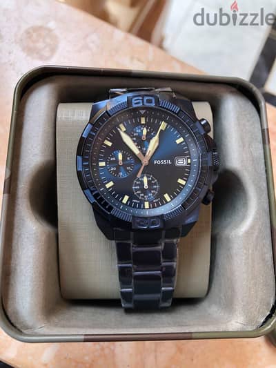 Fossil Men's Bronson. . . Blue (Model: FS5916