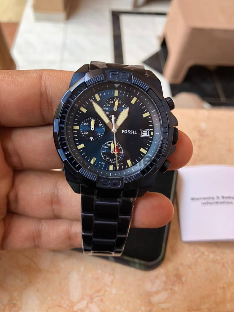 Fossil Men's Bronson. . . Blue (Model: FS5916 3