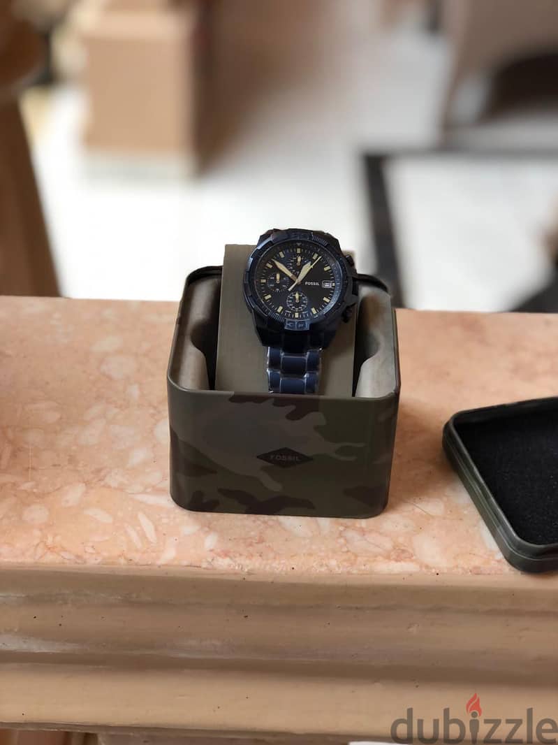 Fossil Men's Bronson. . . Blue (Model: FS5916 5