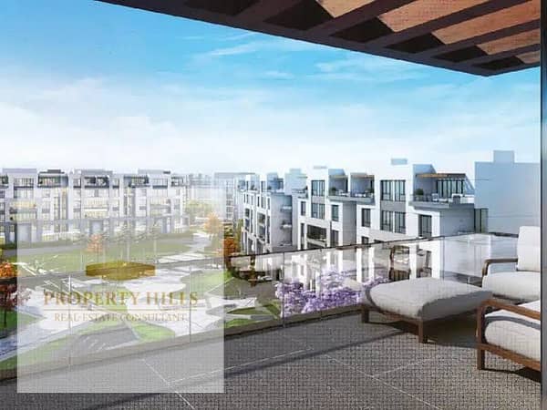 شقة للبيع فيو لاند سكيب بخصم كاش 50% – مساحة مميزة - في كمبوند هايد بارك Hyde Park - التجمع الخامس