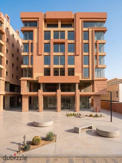 For rent, an office for administrative and commercial use in the largest area and the most distinguished location in Al Mallornil in 6 October at an amazing price.