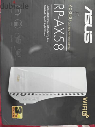 asus ax 3000 Wi-Fi6 dual band extender