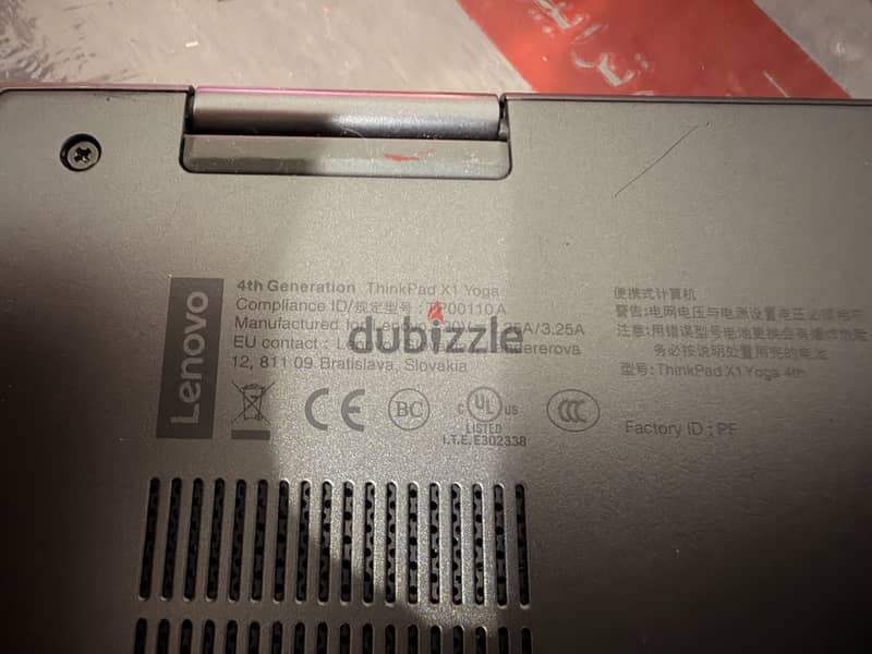 Lenovo Thinkpad yoga x1 2