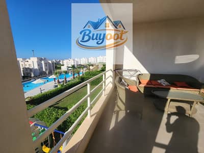 3-bedroom chalet for annual rent – ​​Amwaj Village, Sidi Abdel Rahman