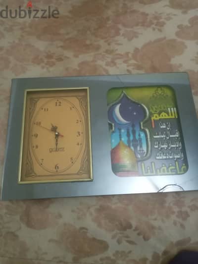 تابلوه زجاج ساعة حائط