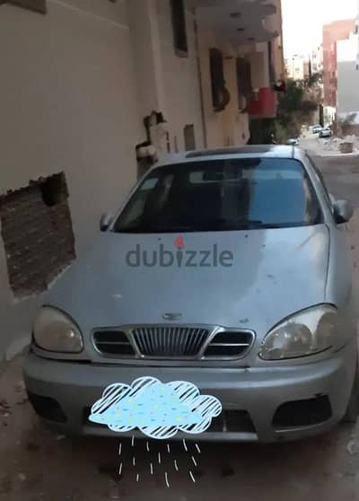 دايو لانوس 2006 مغيره نص  مثبوت بالمرور