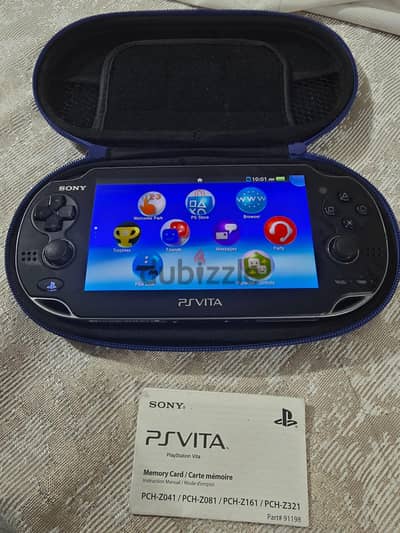 playstation vita oled حاله ممتازه بدون شاحن