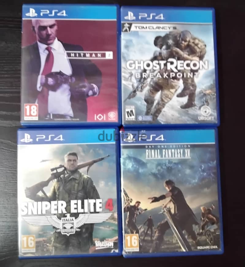 ps4 games cd 4