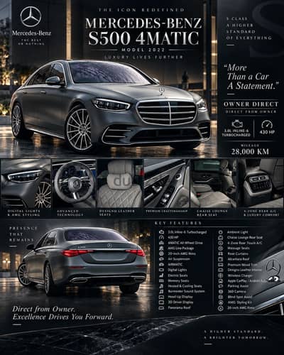Mercedes-Benz S500 2022