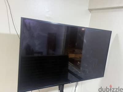 شاشه lg 55 بوصه اندرويد اسمارت  كسر زيرو