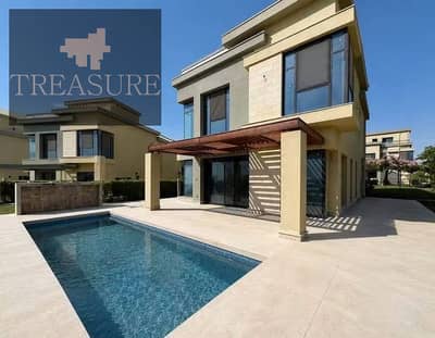 ستاندالون فيلا بحمام سباحه مطبخ واجهزه وتكييفات للبيع في فيليت - القاهره الجديده - Villette - new cairo