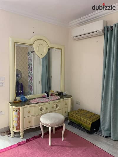 Studio furnished, air-conditioned in Smoha, 1 bedroom and reception on the ground floor near the Pepsi Bridge