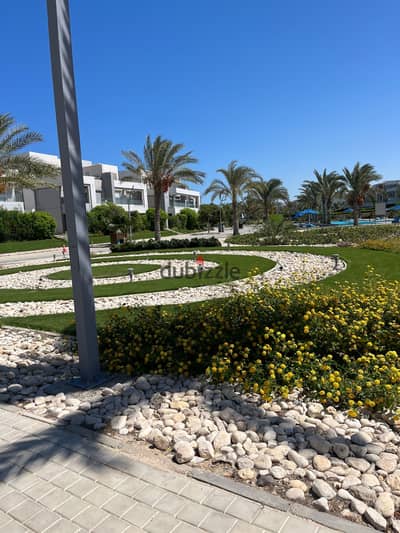 For sale: a 180m chalet in La Vista Cascada Village, Sidi Abdel Rahman, North Coast, Bahri, overlooking the sea.