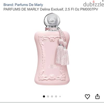 **عطر Delina Exclusif الأصلي - Parfums de Marly - 75 مل**