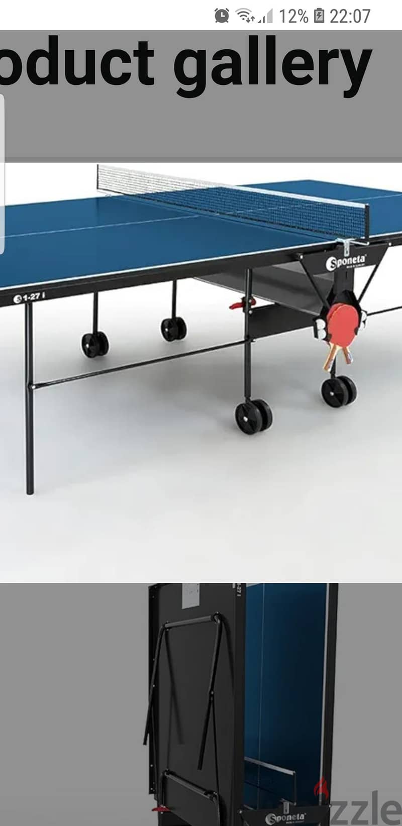 sponeta tennis table 3