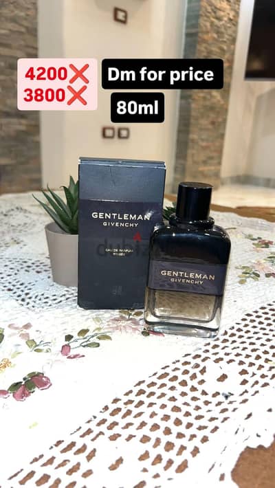 Givenchy Gentleman Boisée EDP 100ml - 100% Original with Box