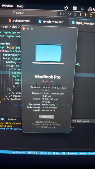 macbook pro 2017 15 inch i7
