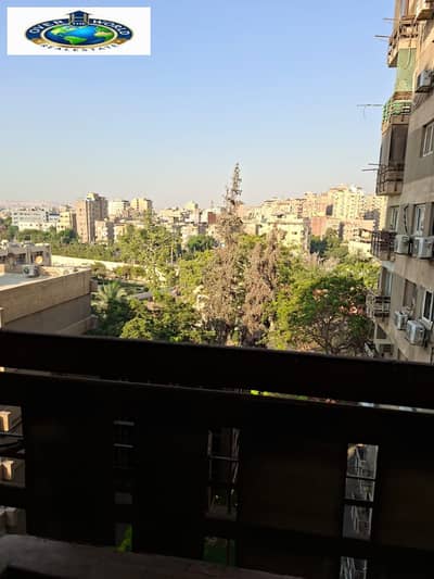 Furnished apartment for rent in Sarayat El Maadi with 3 large rooms, hall, bathroom, kitchen, and balcony on the seventh floor. The building has 2 elevators (couple and individual), fully furnished, natural gas, electricity meter, water meter, close to all services and the Lycée school.