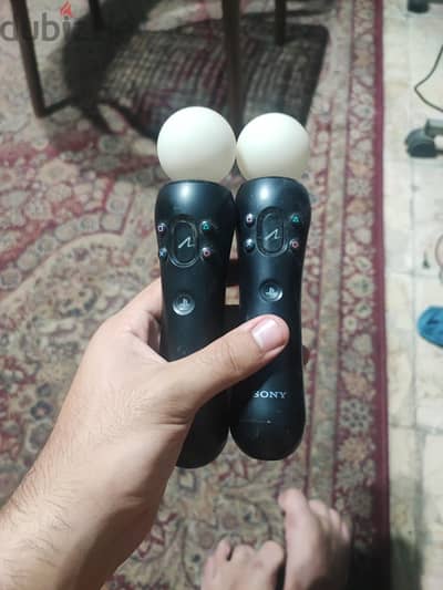 Playstation Move controllers