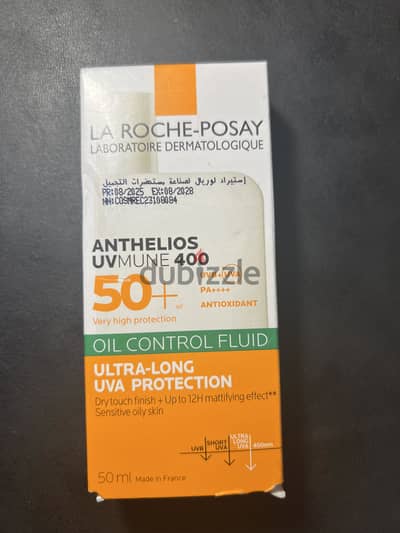 لاروش بوزيه واقي شمس UVMune 400 SPF 50+ Oil Control