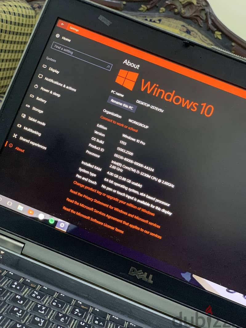لاب Dell 5