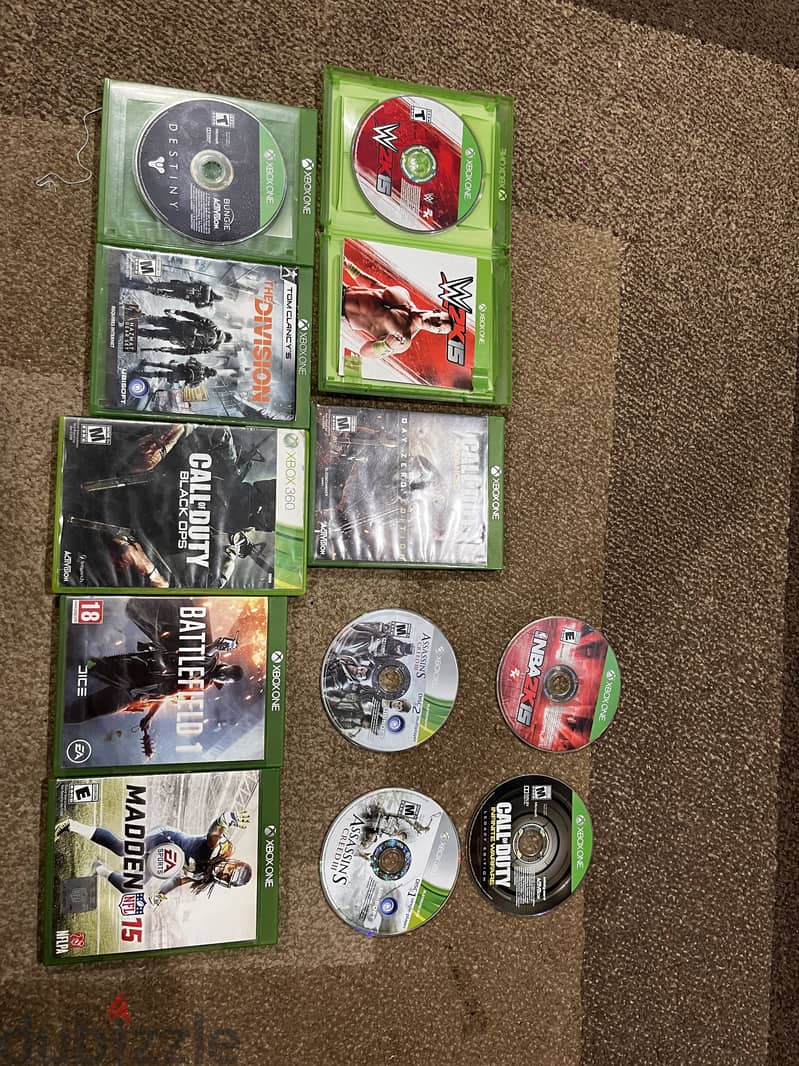 CD x box 360 و one 1
