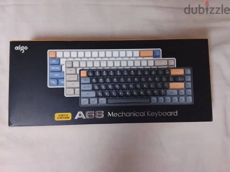 Aigo A68 Mechanical wireless keyboard 5