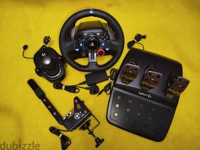 Logitech g29 with shifter and handbrake