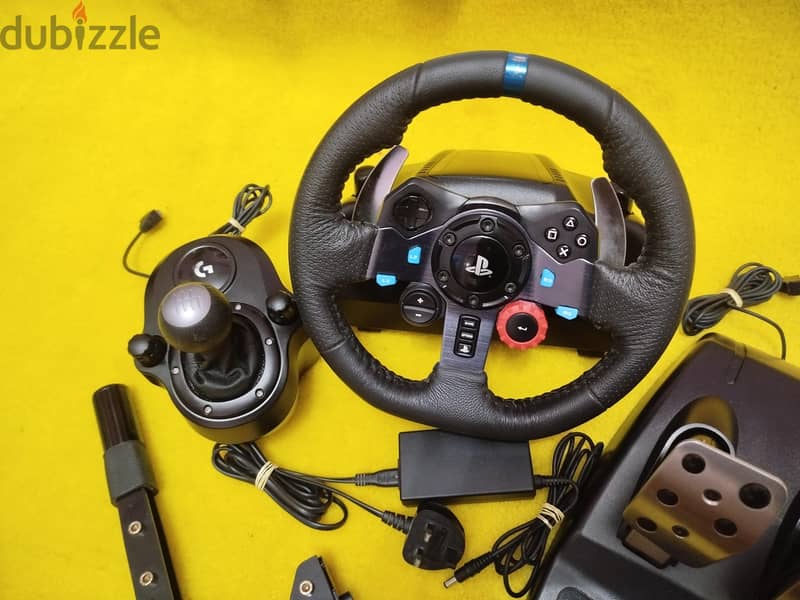 Logitech g29 with shifter and handbrake 2