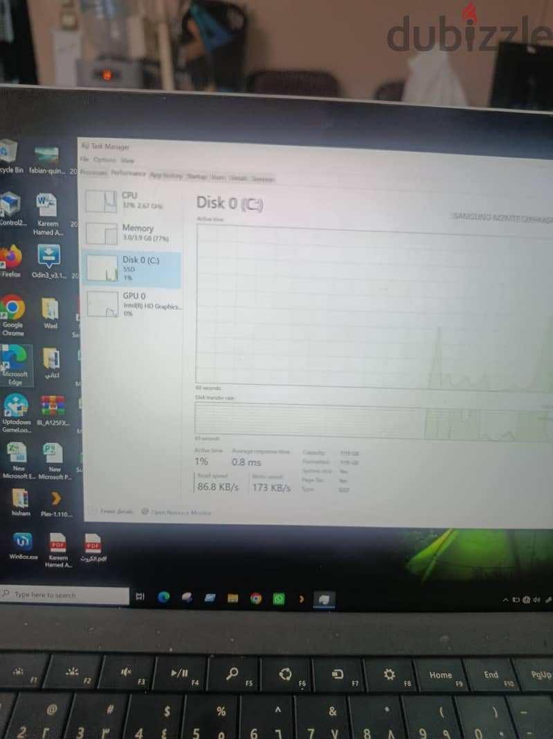 Microsoft Surface Pro 3 (Core i5 / SSD / Touch Screen) بحالة ممتازة 5
