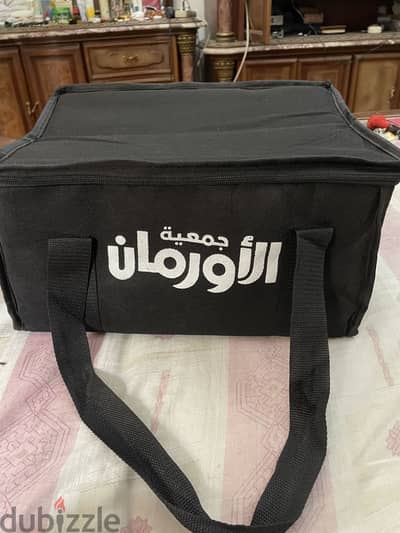 عدد تلات شنط حرارية تحفظ حرارة الأطعمة ساخنة او باردة