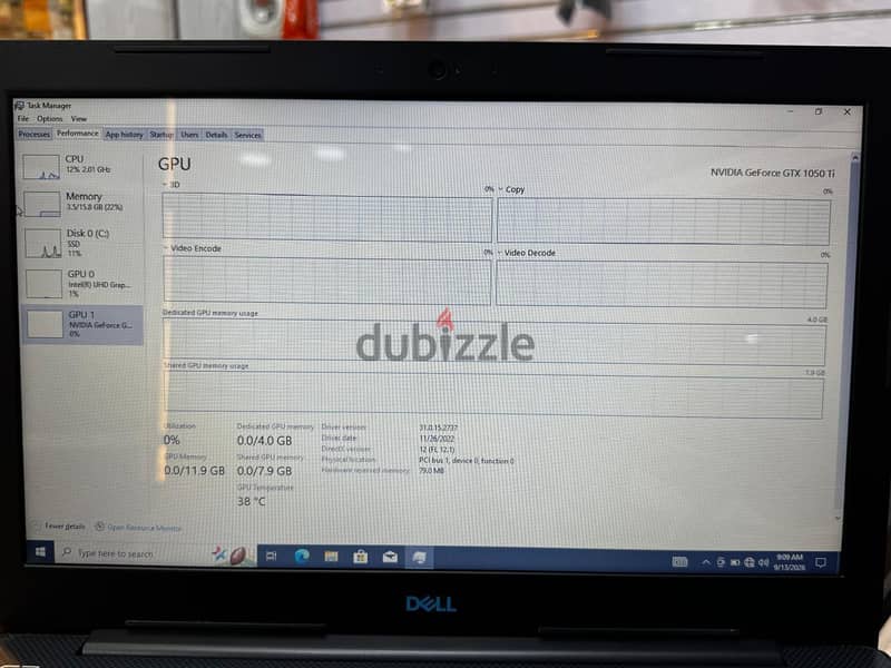 Dell g3 gaming laptop 6