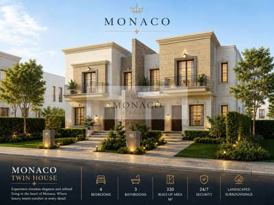 توين هاوس للبيع في كمبوند Monaco في 6 أكتوبر
