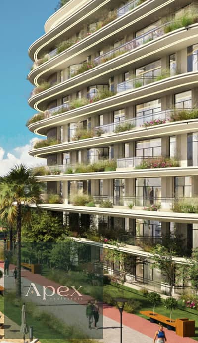 175m duplex in the heart of R8 New Capital near the Central Axis and Embassy District offering distinctive views and a convenient