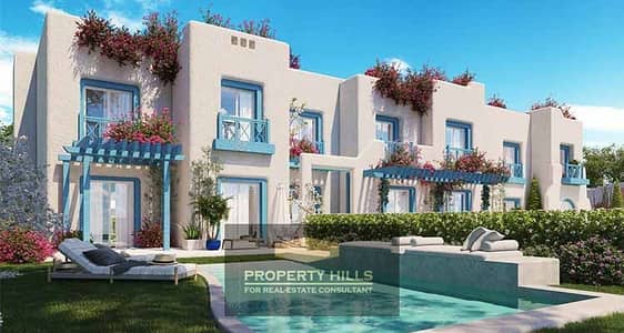 للبيع تاون هاوس متشطب صف اول لاجون فى ليفلز - Mountain view lals راس الحكمه