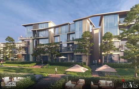 I own a two-bedroom apartment with a landscape view at a very special price next to New Giza and Palm Hills