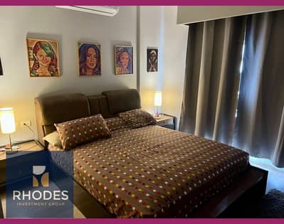 دبل ڤيو بحري على النافورة ومفروشة بالكامل | شقة ريسيل 164م للبيع في فيلدج ويست Village West الشيخ زايد