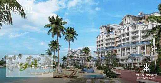 Direct view ON lagoon Apartment for sale 180M IN Mountain View iCity