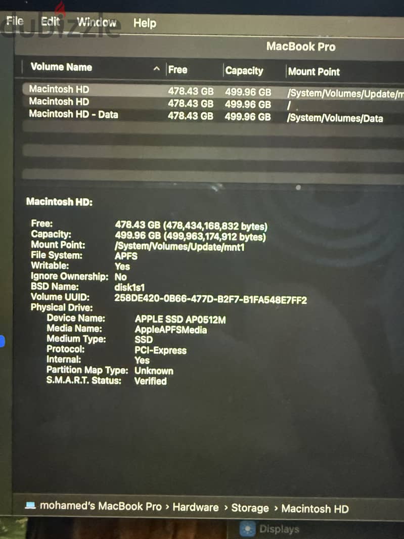 Macbook pro 2019 like new 4