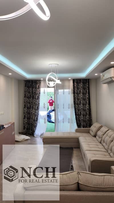 **Ground Floor Garden Apartment for Sale in Galleria Moon Valley – Golden Square**  An excellent opportunity to own a stylish **ground floor apartment