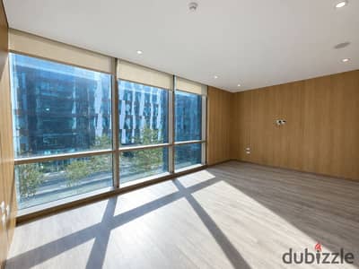 Office For Sale in Park. st El sheikh zayed city 230sqm Fully Finished with AC. S - View Plaza