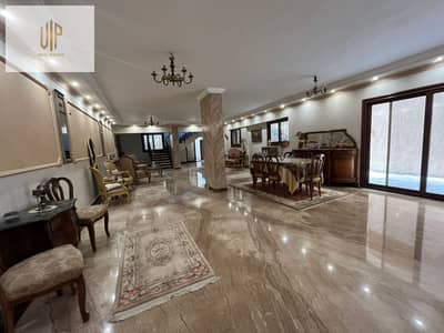 A very distinctive duplex in Al-Yasmin 1 - the First Settlement on Anwar El-Sadat Axis, with a private entrance and a private garden, and finished to super lux standards.