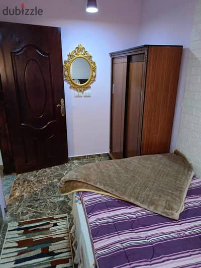 a furnished apartment is available for rent.