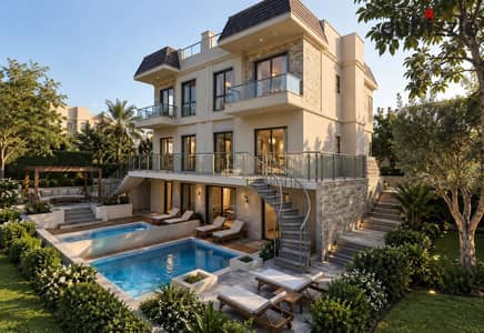 A Prime Opportunity to Own a 240 SQM Townhouse with a 75 SQM Private Garden in THE GEE, New Zayed | Strategically Located Next to Beverly Hills and Cl