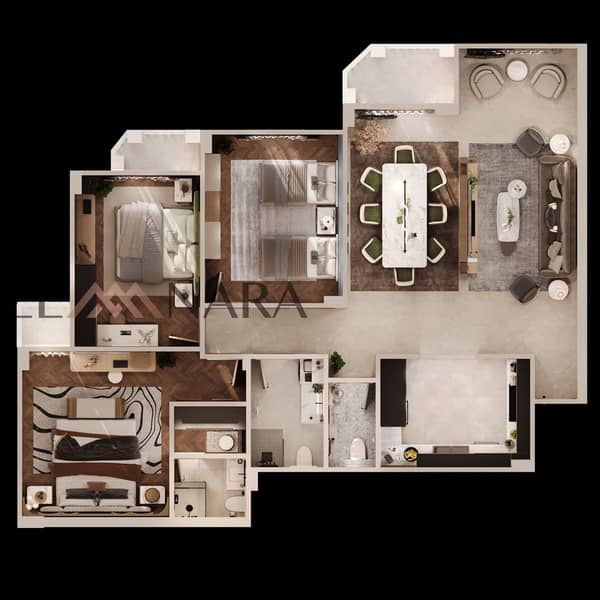 The best apartment for sale in October Gardens at the lowest price and the strongest discount and the longest payment period