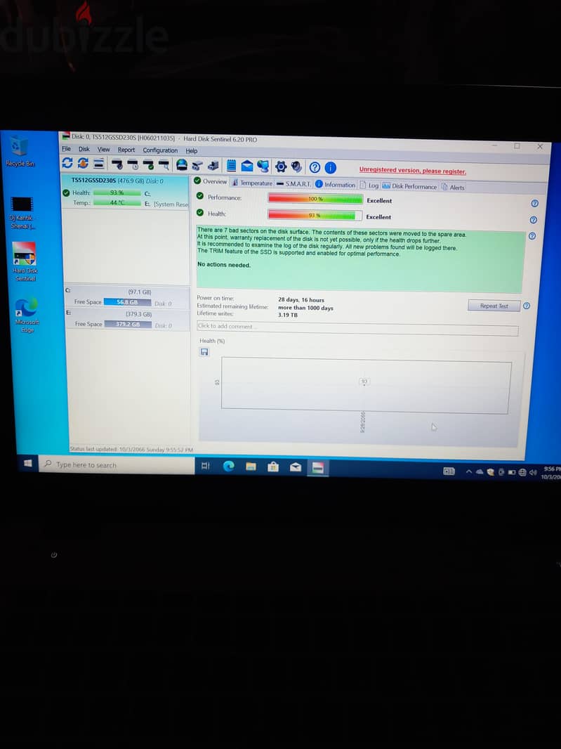 Ssd 512 Transcend original 2