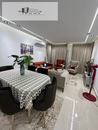 شقة ايجار مفروشة أول سكن في الرحاب Al Rehab City القاهرة الجديدة New Cairo 131 متر دور أول 3 غرف نوم 2 حمام فيو لاند سكيب
