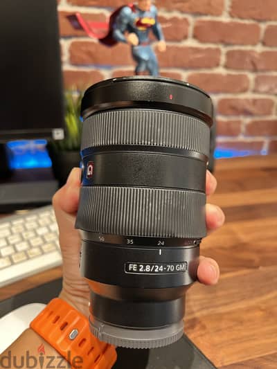 Sony 24-70 mm F/2.8 G master lens